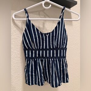 Striped Sleeveless Top